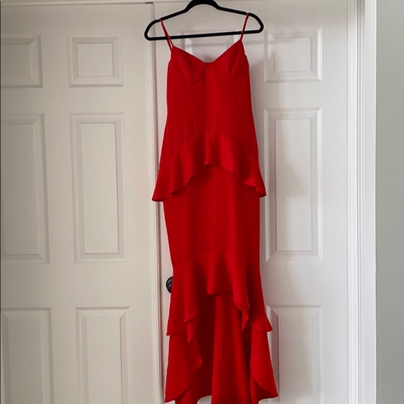 Red dress
